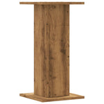 ZNTS Plant Stands 2 pcs Artisian Oak 30x30x60 cm Engineered Wood 3307863