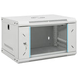 6U Wall Mounted Network Cabinet 19" IP20 53x40x30 cm 30259