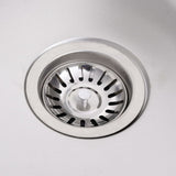 Camping Sink Double Basins with Tap Stainless Steel 151212