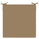 4-Piece Seat Cushions SOEST 4 pcs 100% Polyester Taupe 945102
