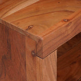 Bookshelf Brown 80 x 30 x 110 cm Solid Acacia Wood 4104016