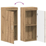 Bathroom Furniture Set TULUM 4 pcs Artisan Oak 60 x 34 x 63 cm 3398053