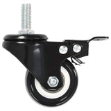 16 pcs Swivel Casters with Brakes 50 mm 277933
