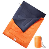 Double Sleeping Bag with Pillows for Adults Camping 3-4 Seasons 94448
