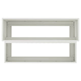 Garden Planter White 100 x 60 x 45 cm Cold-rolled Steel 865870