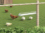 Chain Link Fence Green 2 x 10 m Steel 42033070