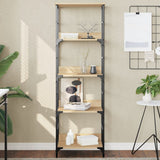 Bookshelf Sonoma Oak 50x33x153 cm Engineered Wood 835275