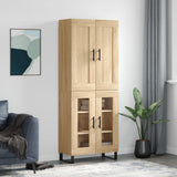 Highboard Sonoma Oak 69.5x34x180 cm Engineered Wood 3199644