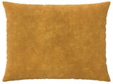 Cushion Cover 6 pcs HEERLEN Yellow 80 x 80 cm Microfiber Fleece 913642
