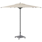Outdoor Umbrella Base Dark grey wood look 45 x 45 x 31 cm Steel 42009948