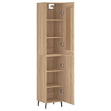 Highboard Sonoma Oak 34.5x34x180 cm Engineered Wood 3200148