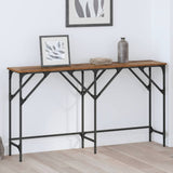 Console Table Old Wood 140 x 29 x 75 cm Engineered Wood 883528