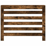 ZNTS Radiator Cover Smoked Oak 104x20x82 cm Engineered Wood 852694