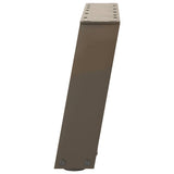 Coffee Table Legs U-Shaped 2 pcs Natural Steel 40x cm Steel 4012743