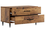 Bedside Cabinet Old Wood 62 x 34.5 x 47.5 cm Engineered Wood 894783