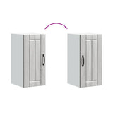 Kitchen Wall Cabinet Lucca Grey Sonoma Engineered Wood 853783