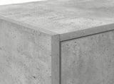 Garage Wall Cabinets 2 pcs Concrete Grey Engineered Wood 860632