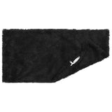 Cushion with Pillow HEERLEN 6 pcs Black PV Fleece 925168