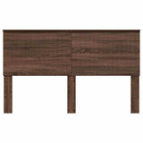 Headboard with Headboard Brown Oak 160 cm Engineered wood 887744