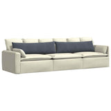Sofa Pillows 2 pcs Dark Grey 145 x 40 cm Corduroy Fabric 42013843