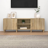 TV Cabinet Sonoma Oak 150x30x50 cm Engineered Wood 812621