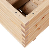Garden Planter 70x40x49.5 cm Solid Wood Pine 3282549