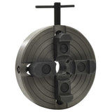 4 Jaw Wood Chuck with M33 Connection Steel Black 150x63 mm 147832