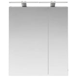 Bathroom Mirror Cabinet Grey Sonoma 60 x 14.5 x 70 cm 889068