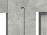 Radiator Cover Concrete Grey 112 x 19 x 81.5 cm Engineered Wood 884105
