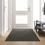 Doormat Anthracite and Black 120 x 300 cm Polyamide and PVC 4100722