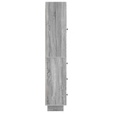Cabinet Set 2 pcs 33 x 34.5 x 90 cm Engineered Wood 3416391