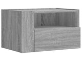 Wall-mounted Bedside Cabinets 2 pcs Grey Sonoma 45x30x35 cm 848322