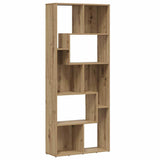 Bookcase Artisan Oak 67x24x161 cm Engineered Wood 856015