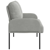 Sofas with Cushion 110cm Light Grey Plywood 42023455