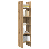 Book Cabinet Artisan Oak 40 x 35 x 180 cm Engineered Wood 875019