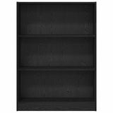 Bookshelf Black Oak 80 x 24 x 109 cm Engineered Wood 875016
