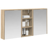 Bathroom Cabinet Set 3 pcs 116 x 16 x 62.5 cm Engineered wood 3403810