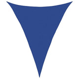 ZNTS Sunshade Sail 160 g/m² Triangular Blue 5x7x7 m HDPE 311539