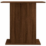Aquarium Stand Brown Oak 75x36x72.5 cm Engineered Wood 833654