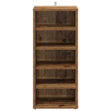 Shoe Cabinets 2 pcs Old Wood 32x35x70 cm Engineered Wood 856711