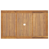 5 Piece Garden Dining Set Solid Wood Acacia 3206277