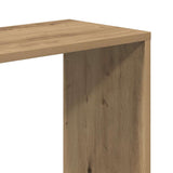 Bookcase 5-Tier Artisian Oak 80.5x23.5x162.5 cm Engineered Wood 852779
