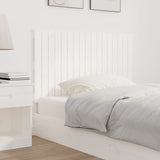 Wall Headboard White 108x3x60 cm Solid Wood Pine 824824
