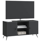 TV Cabinet Black 102 x 34.5 x 50 cm Engineered Wood 895616