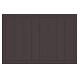 Garden Dining Set 5 pcs Brown Polt rattan 3378697