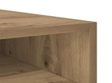 Bedside Table 2 pcs Artisan Oak 40 x 40 x 50 cm Engineered Wood 881815