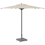 Outdoor Umbrella Base Dark grey wood look 45 x 45 x 31.5 cm 42010003