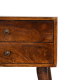 Chestnut Modern Solid Wood Bedside IN1569