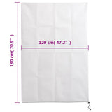 Plant Fleece Covers with Zip 10 pcs 70 g/m 1.2x1.8 m 3203550