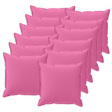 Cushion with Pillow HOUTEN 12 pcs Pink Polyester 935307